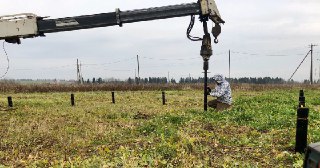 Установка винтовых свай Кимры цена от 3137 руб.