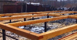 Пол на винтовых сваях Кимры цена от 15683 руб.